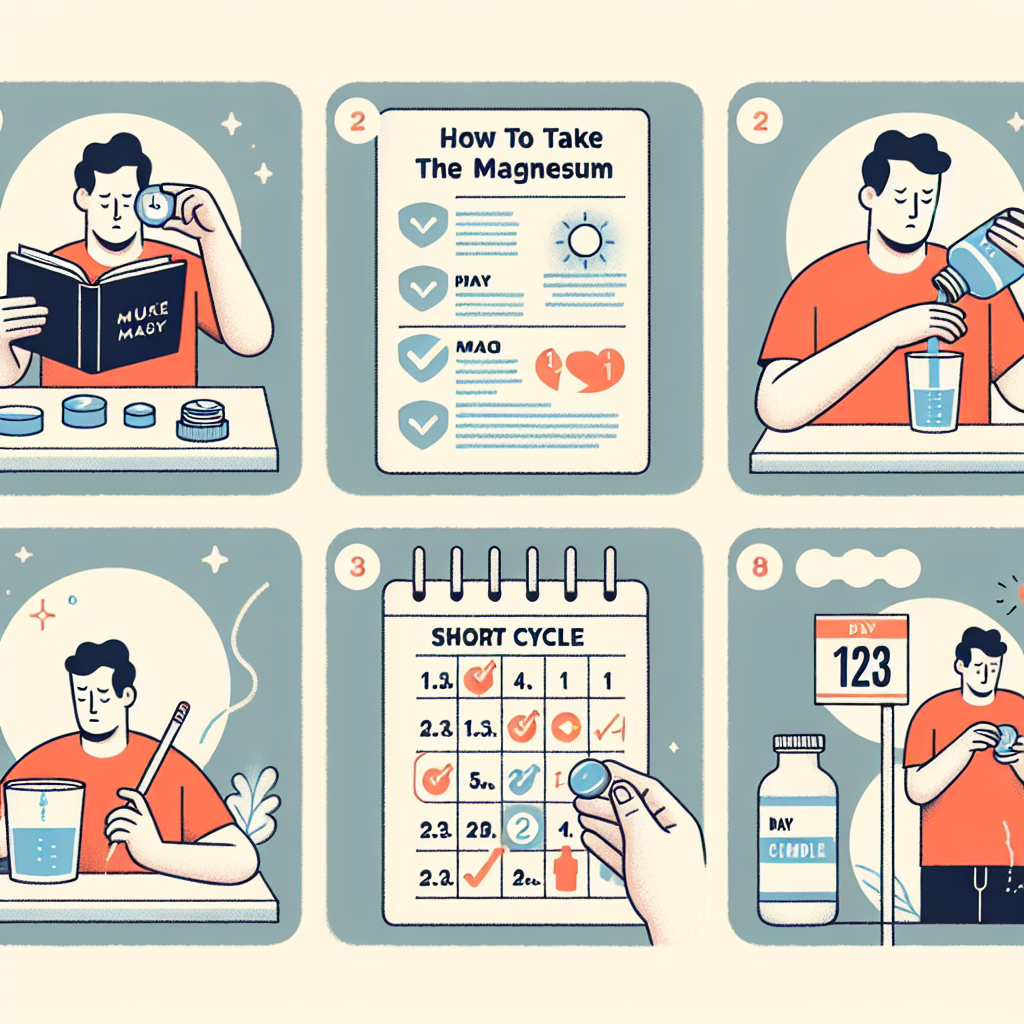 Cómo tomar correctamente Magnesium en un ciclo corto