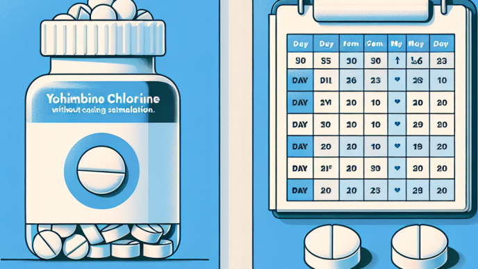 Cómo usar Yohimbine chlorine de forma progresiva sin saturación