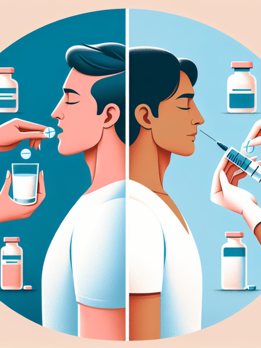 Diferencias entre Terapia post-cíclica oral e inyectable