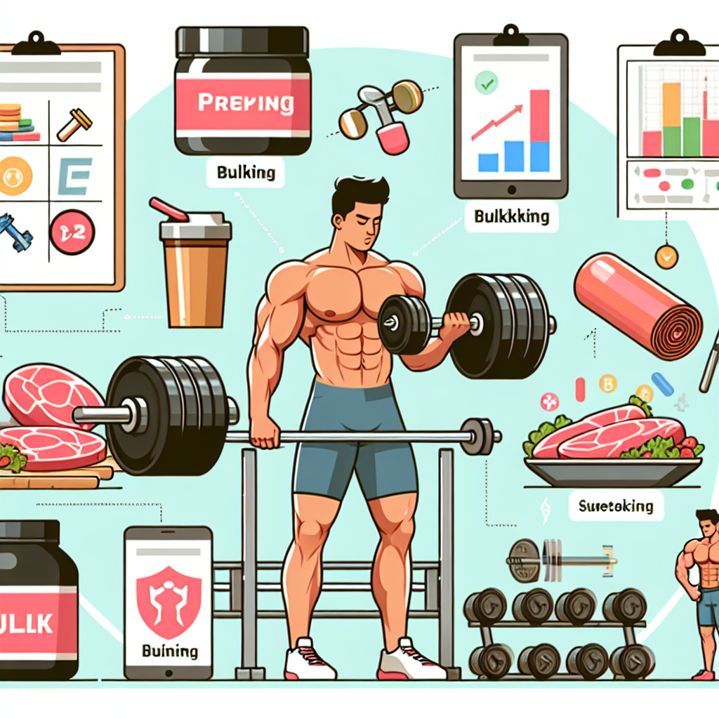 El rol de Preparativos para ganar masa muscular en ciclos de volumen