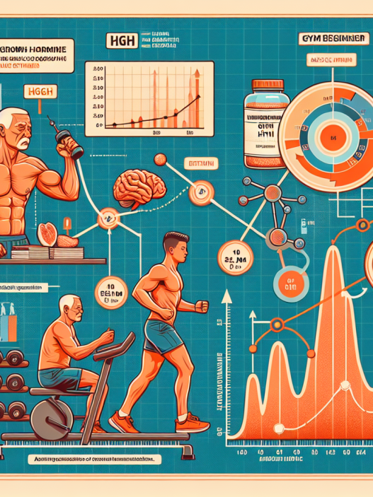 Hormona del crecimiento y ritmo de crecimiento muscular en principiantes