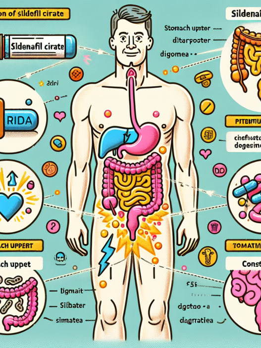 Qué hacer si Sildenafil Citrate (Viagra generic) afecta tu digestión