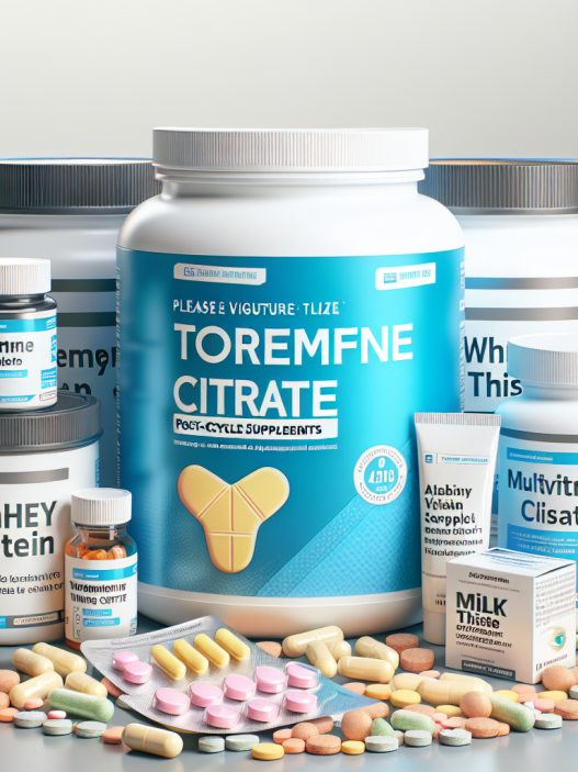 Qué suplementos post-ciclo combinan bien tras Citrato de toremifeno