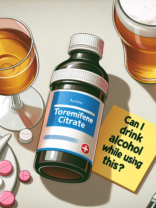 ¿Se puede beber alcohol mientras se usa Citrato de toremifeno?
