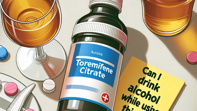 ¿Se puede beber alcohol mientras se usa Citrato de toremifeno?