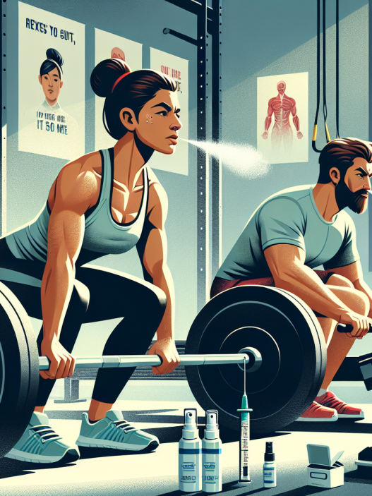 Aerosoles nasales y entrenamiento de alta intensidad