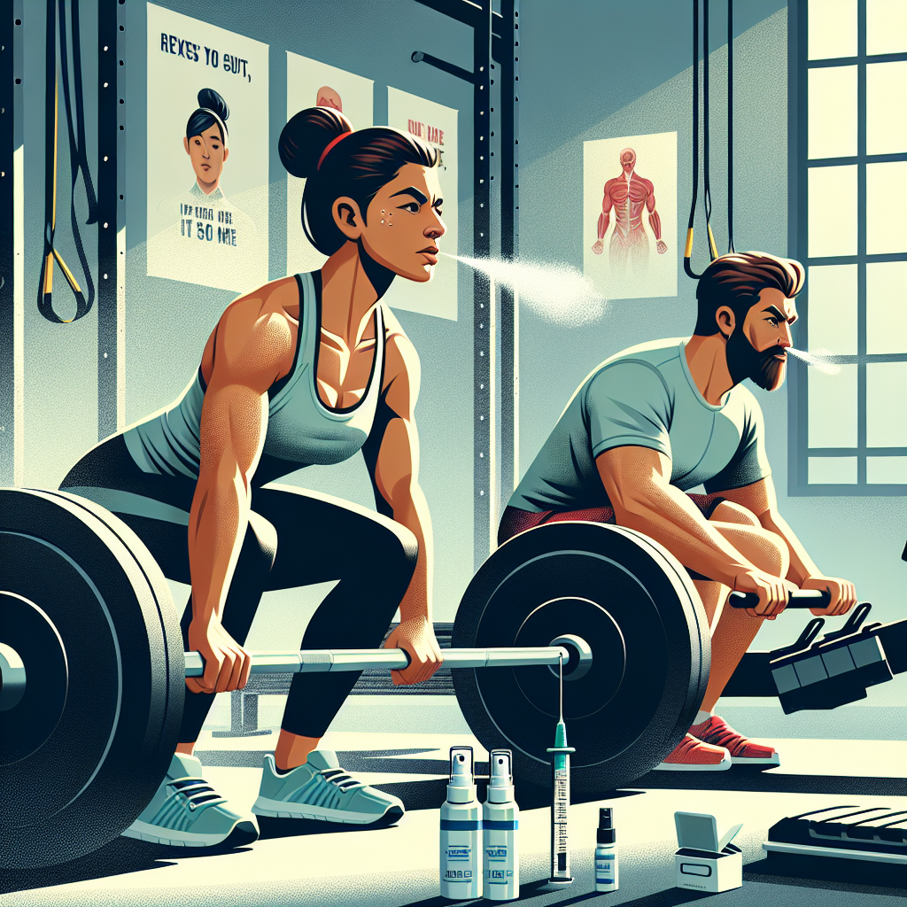 Aerosoles nasales y entrenamiento de alta intensidad