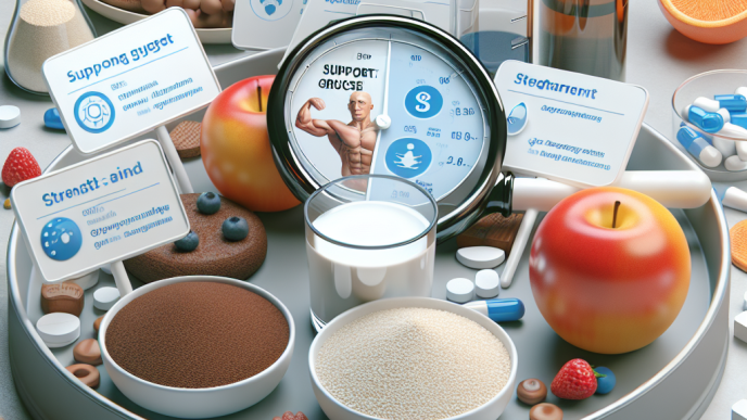 Apoyo a la glucosa y ganancia de fuerza: análisis realista