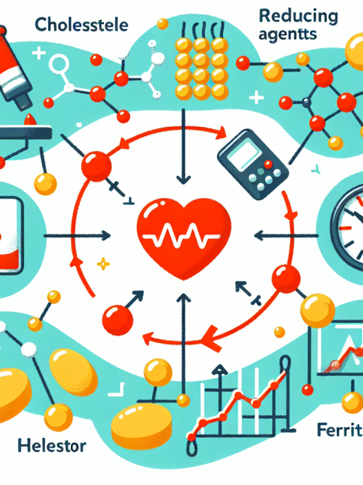 Colesterol - agentes reductores y niveles de ferritina: ¿hay relación?