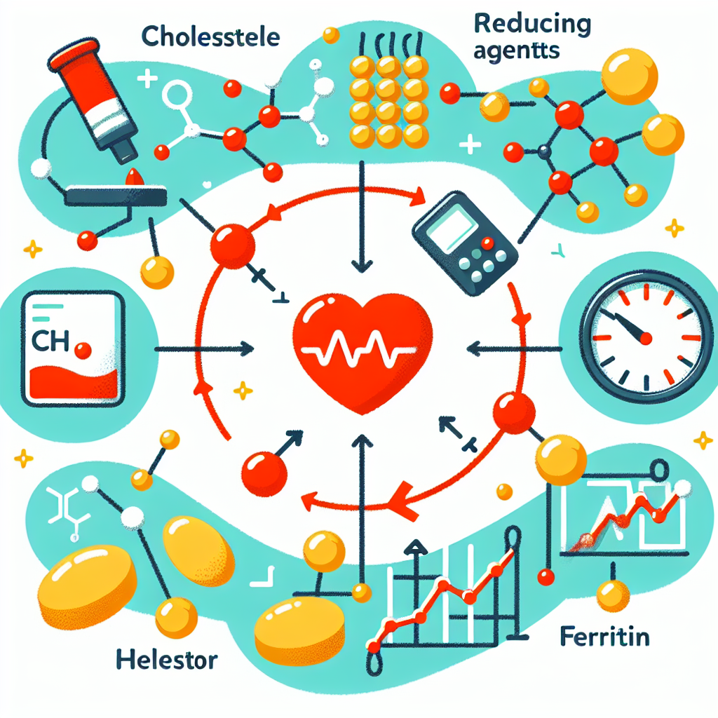 Colesterol - agentes reductores y niveles de ferritina: ¿hay relación?