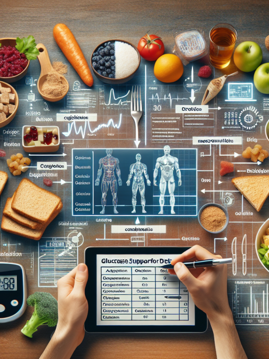 Cómo ajustar la dieta con Apoyo a la glucosa para definición