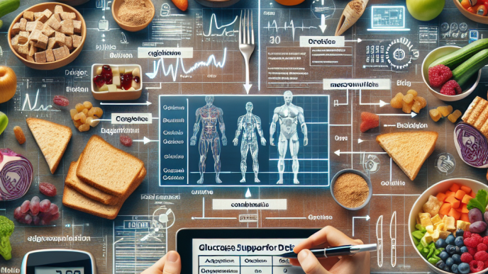 Cómo ajustar la dieta con Apoyo a la glucosa para definición