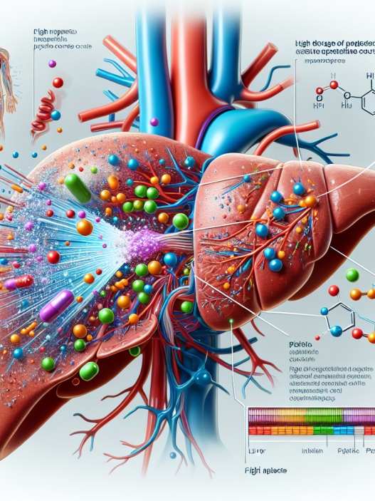 ¿Cómo reacciona el hígado a dosis altas de Cursos de péptidos?