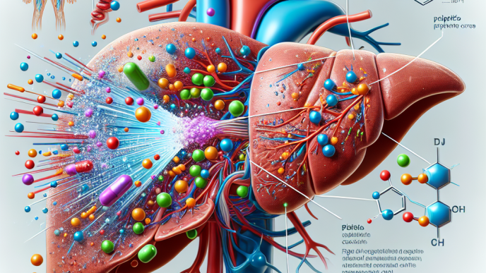 ¿Cómo reacciona el hígado a dosis altas de Cursos de péptidos?