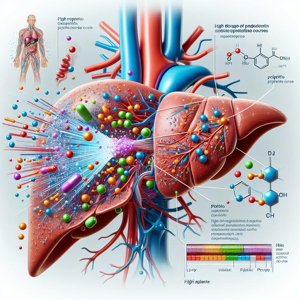 ¿Cómo reacciona el hígado a dosis altas de Cursos de péptidos?