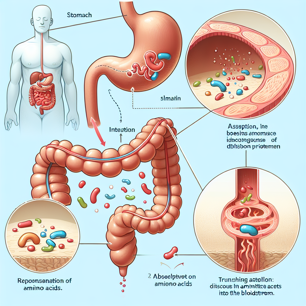Cómo responde el sistema digestivo a Aminoácidos