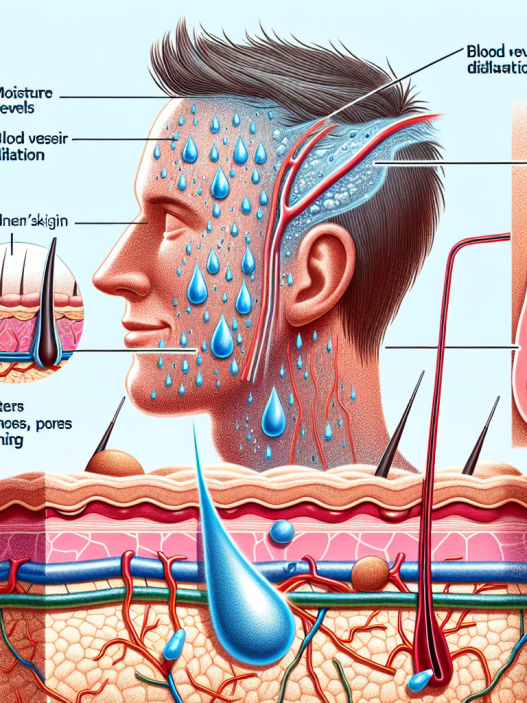 Cómo responde la piel al sudor con Viagra