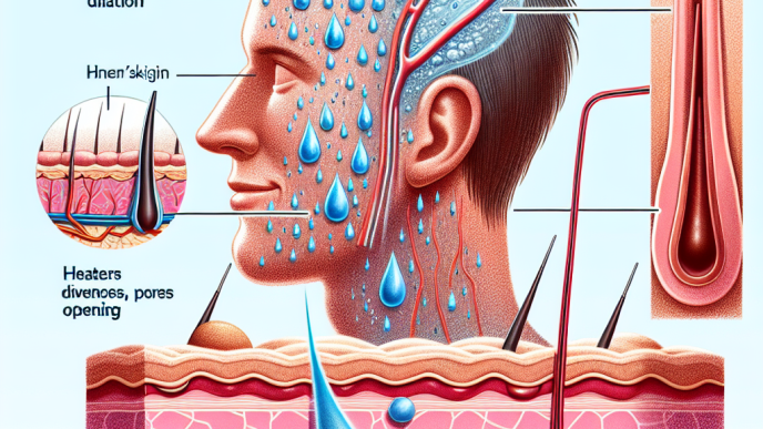 Cómo responde la piel al sudor con Viagra