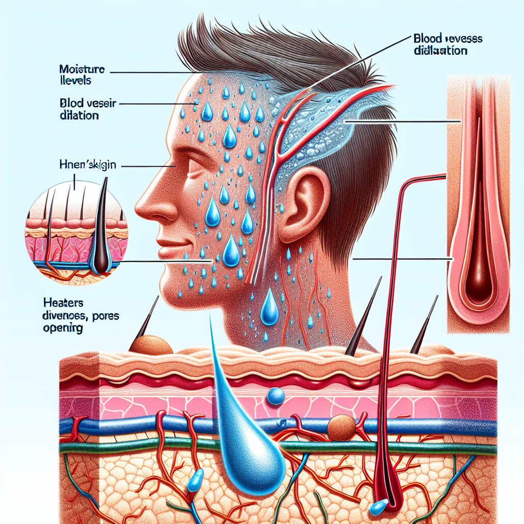 Cómo responde la piel al sudor con Viagra