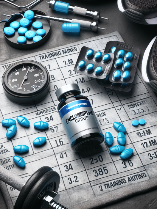 Enclomiphene citrate y entrenamientos dobles por día