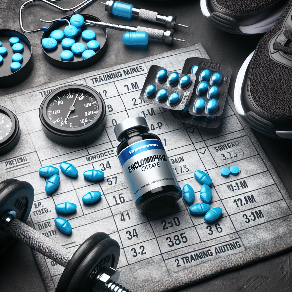 Enclomiphene citrate y entrenamientos dobles por día