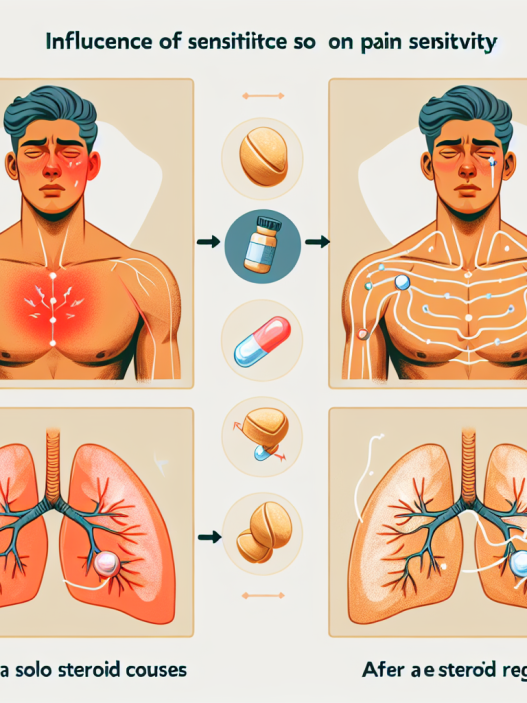 ¿Esteroides Cursos en solitario altera la sensibilidad al dolor?