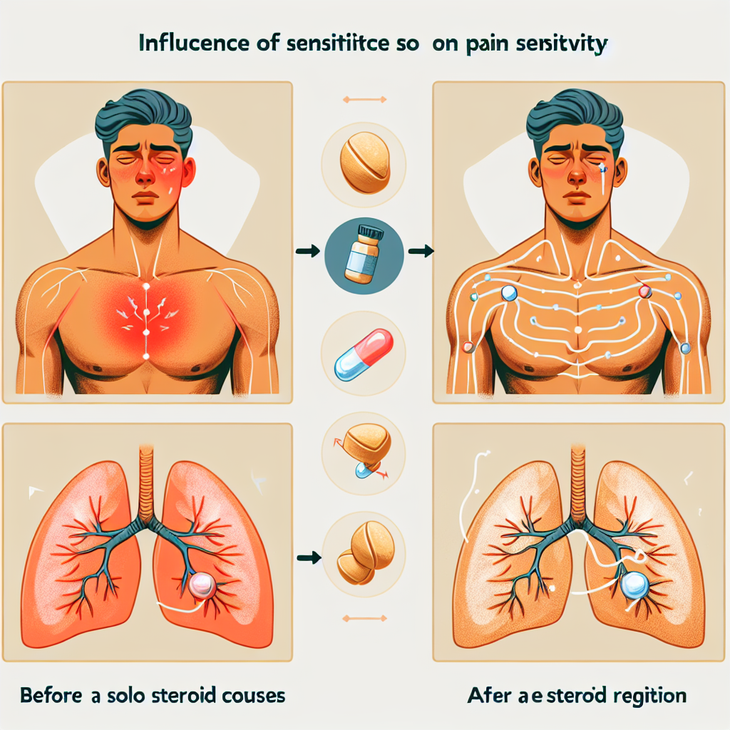¿Esteroides Cursos en solitario altera la sensibilidad al dolor?
