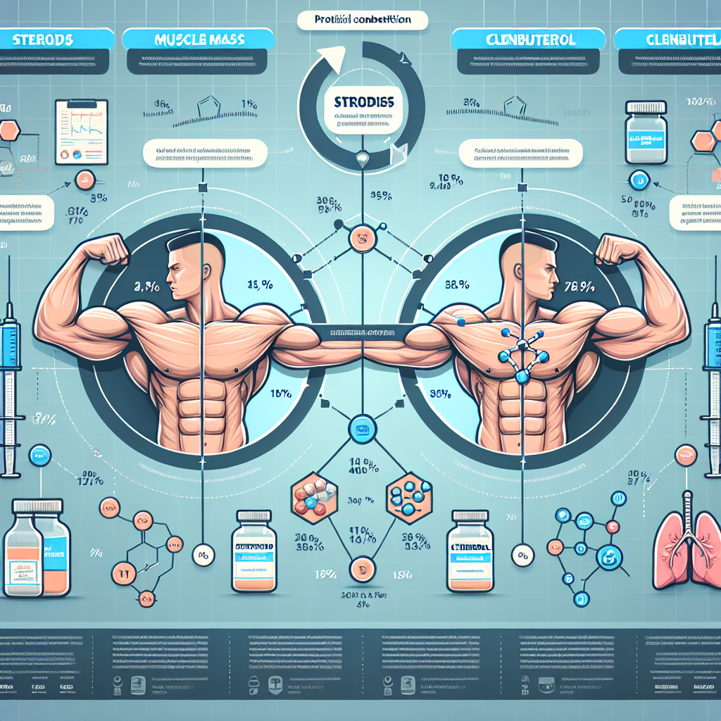 ¿Puede Cursos de esteroides para aumentar la masa muscular usarse junto con clenbuterol?