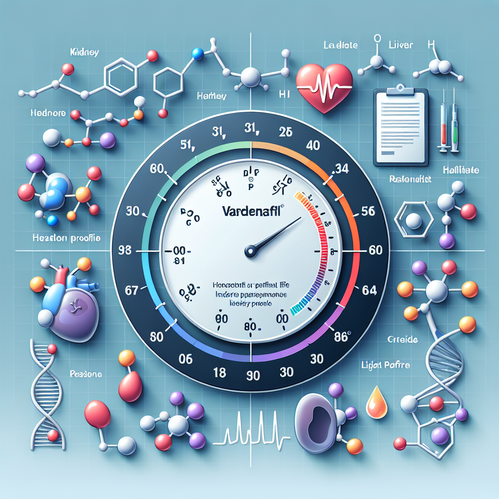 Qué parámetros vigilar en sangre al usar Vardenafil (Levitra Generic)