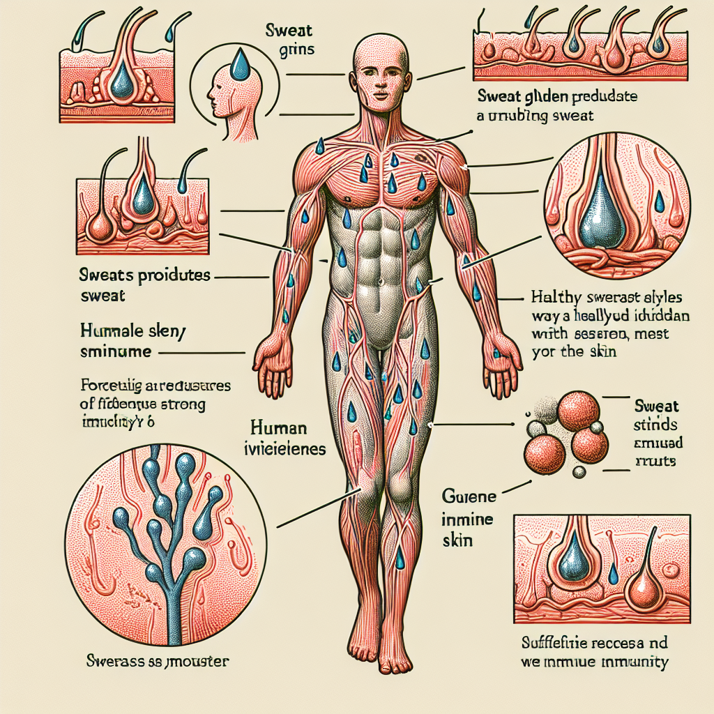 Cómo responde la piel al sudor con Salud inmunológica